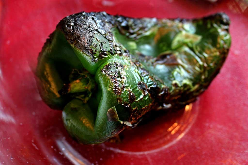 Things you need to know about preparing Poblano chiles. Preparing them becomes very simple, once you know how and the extra steps are so worth it! | TheMountainKitchen.com