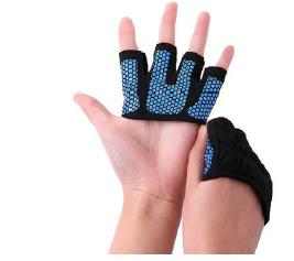 Four fingers open top palmless glove