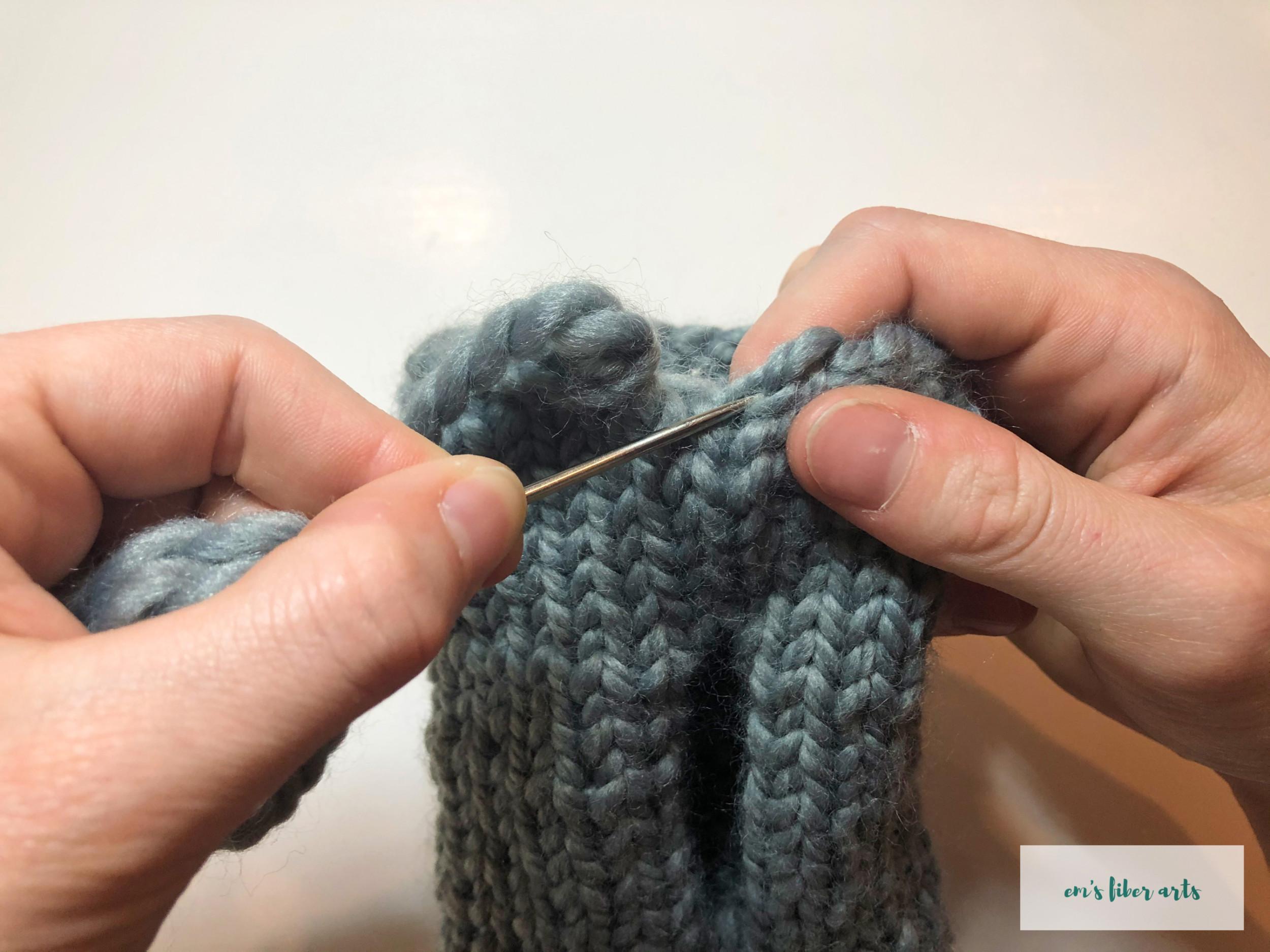 loom knit fingerless gloves for beginners