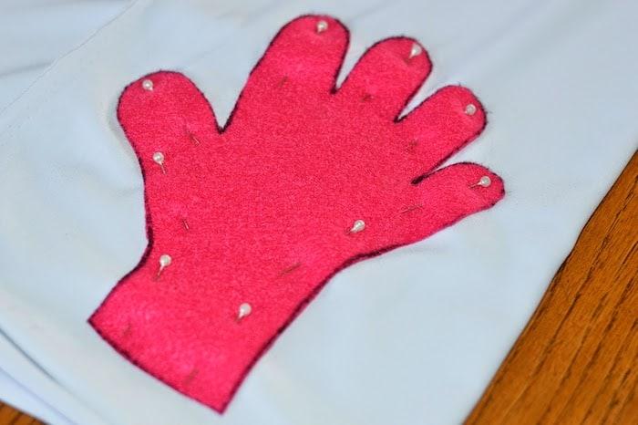 How to sew basic gloves