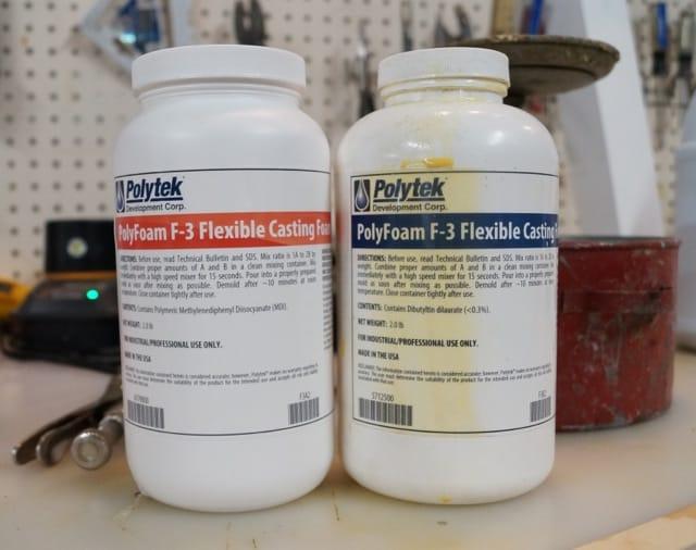 PolyFoam F-3 Flexible Casting Foam