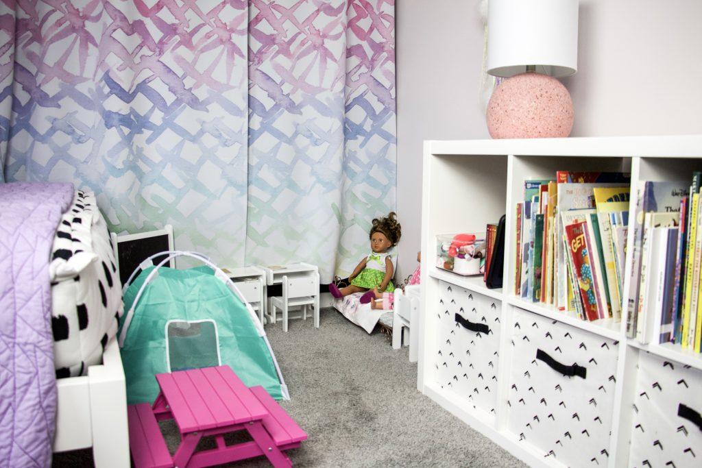 Zone for American Girl doll storage ideas