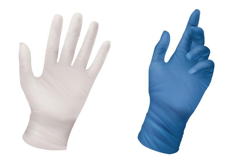 Difference between surgical gloves and latex gloves