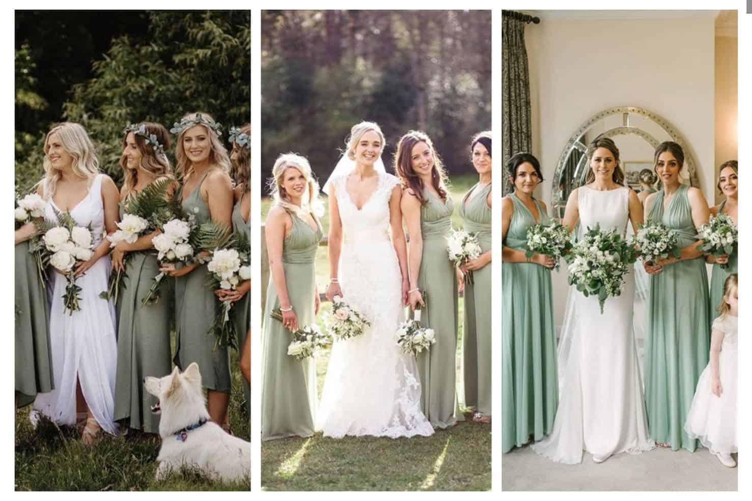 sage bridesmaid dress