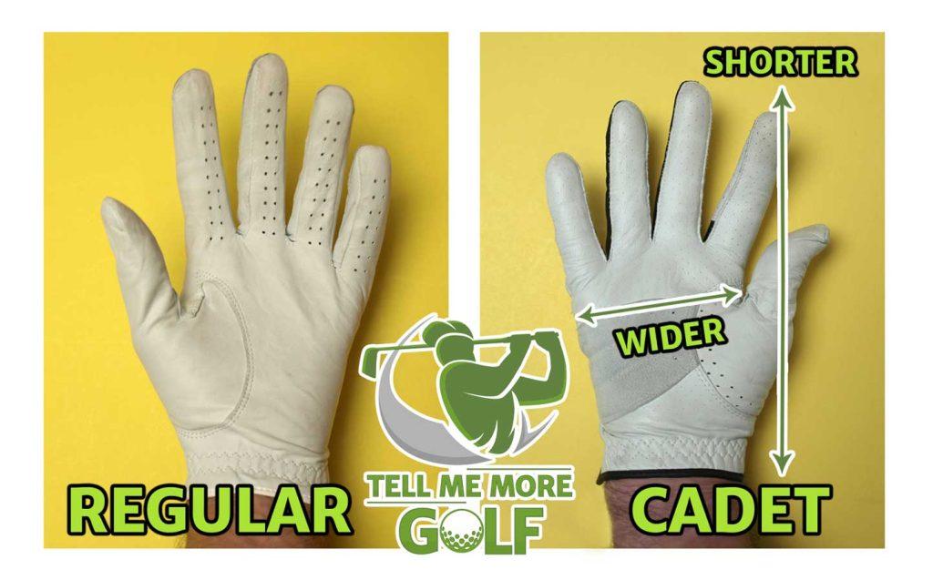 what is a cadet golf glove regular vs cadet golf glove with tell me more golf instructor findings and data
