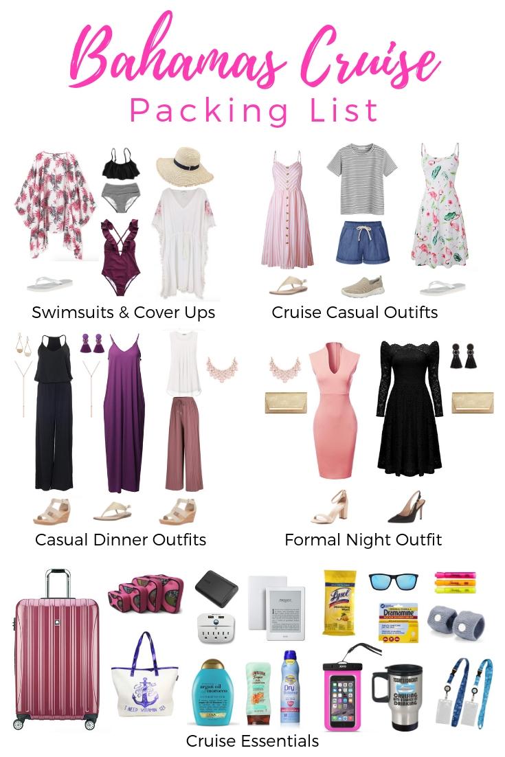 Bahamas Cruise Packing List - What to Wear on a Bahamas Cruise