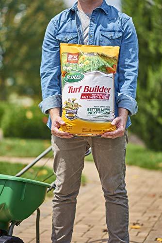 Scotts Turf Builder WinterGuard Fall Weed & Feed 3: Covers up to 5,000 sq. ft., Fertilizer, 14 lbs., Not Available in FL