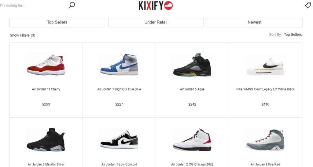 Sell Sneakers on Kixify