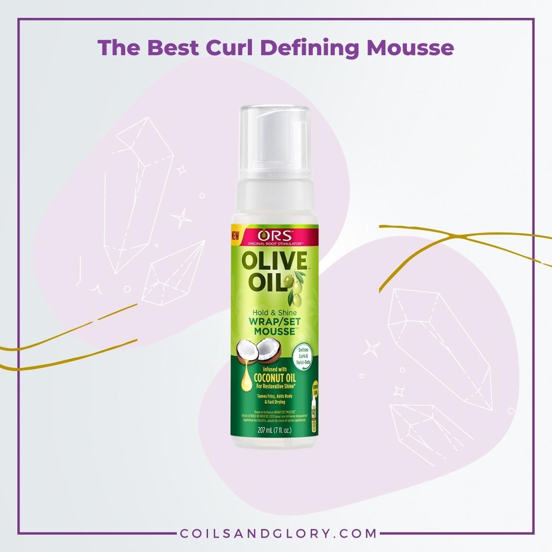 ORS Olive Oil Hold & Shine Wrap Set Mousse