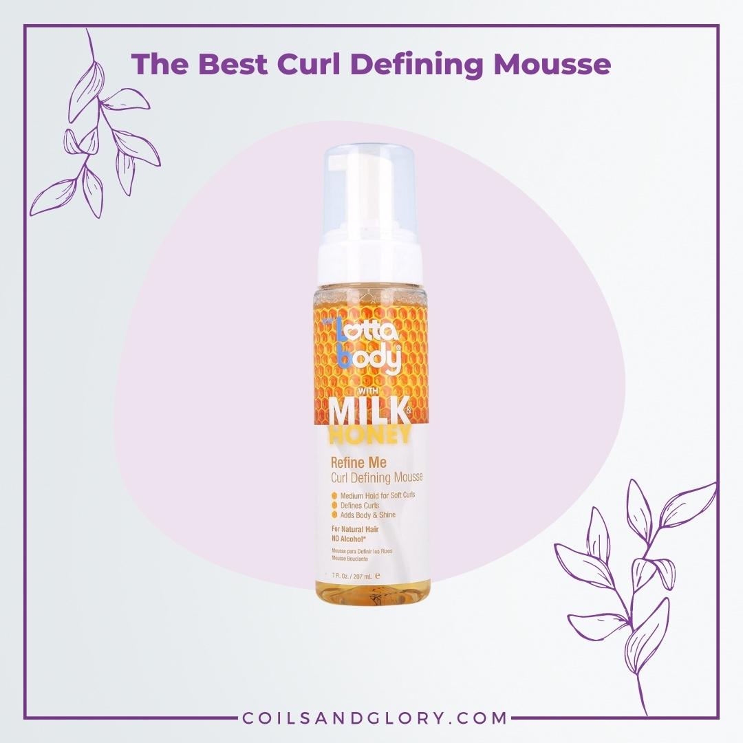 Lottabody Milk Honey Refine Me Curl Defining Mousse