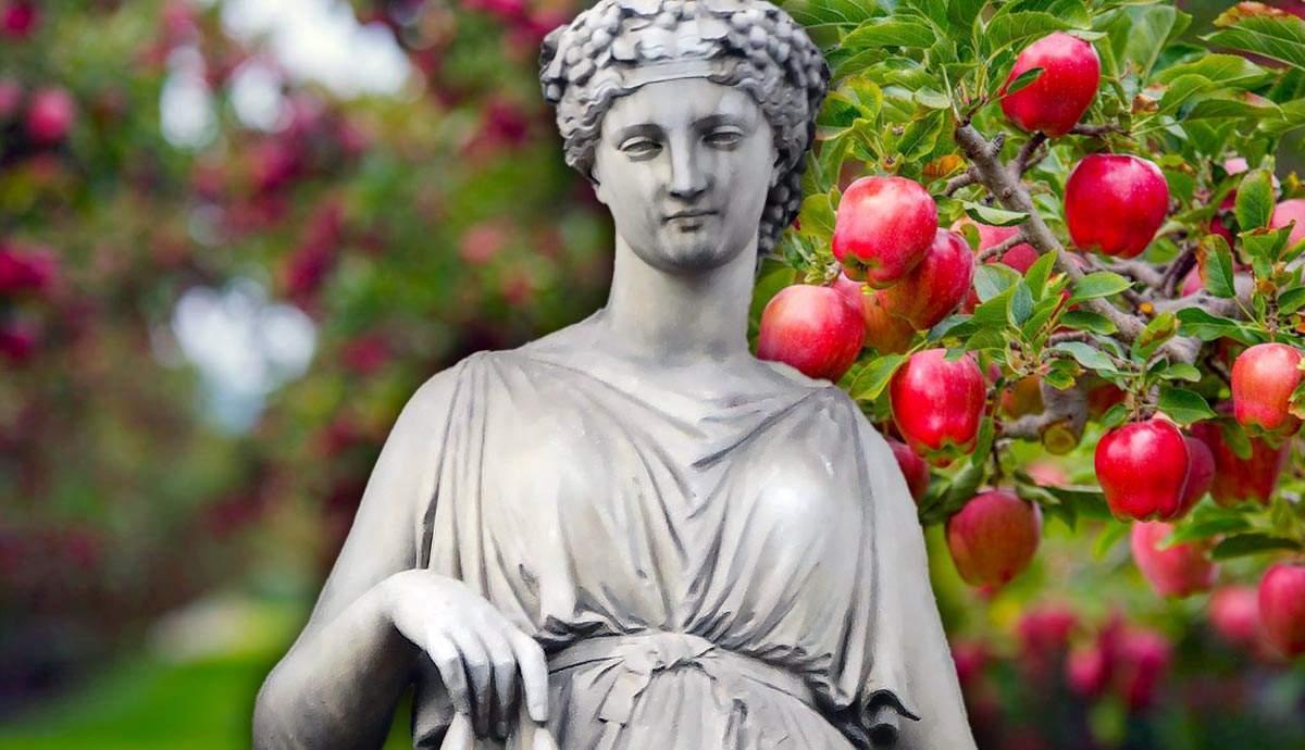 ponoma roman goddess fruits orchards