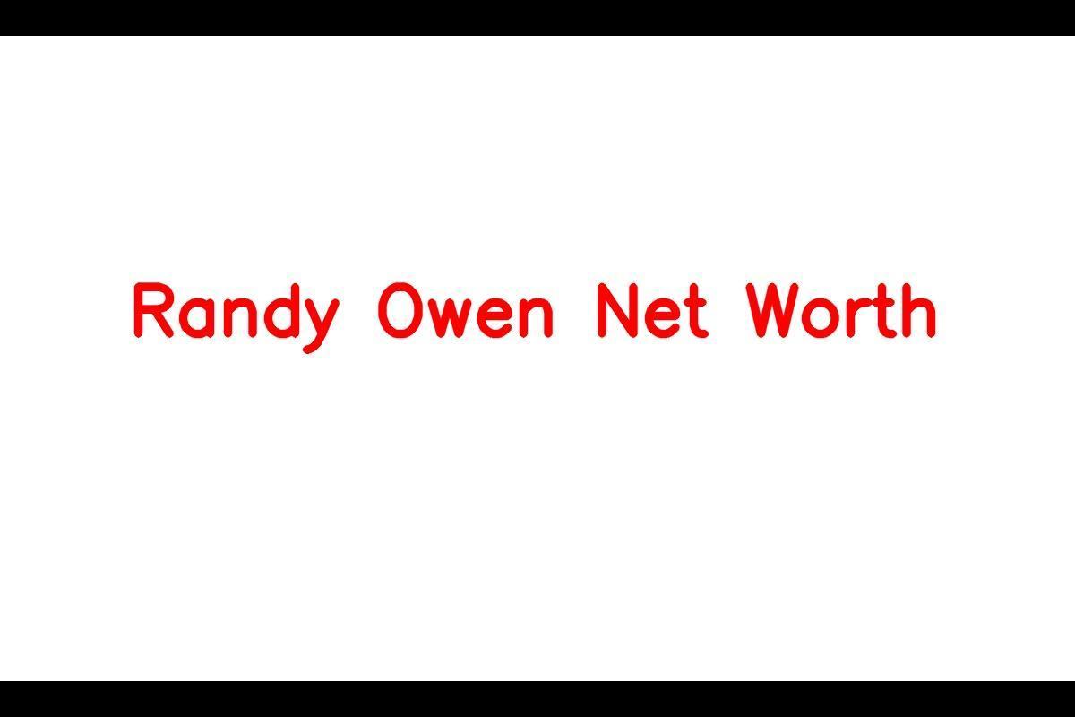 Randy Owen - A Successful Musical Artist