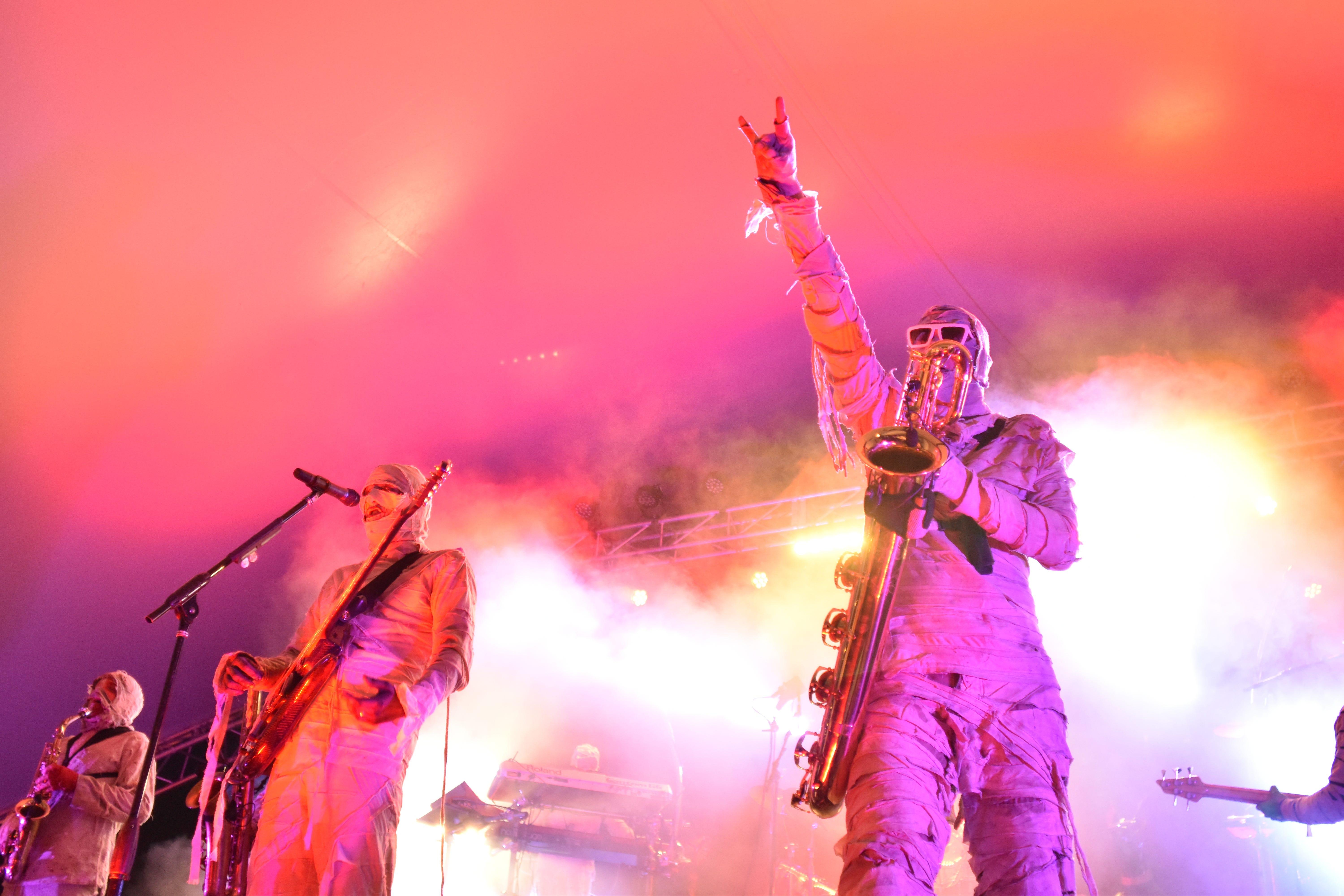 SUPPLIED PHOTO Here Come the Mummies with opening act PhanieRae & the Soul Shakers, 8 p.m. Friday, Oct. 20 at Limelight Eventplex, 8102 N. University St.