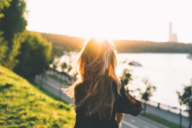 girl in nature