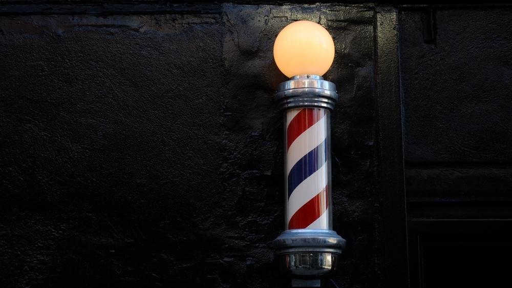 barber pole light