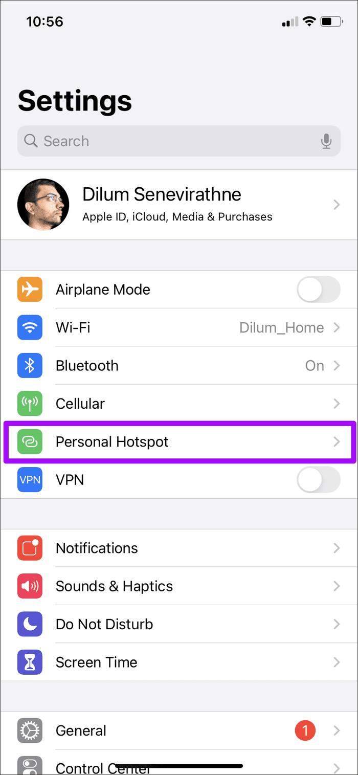 Disable Iphone Automatic Personal Hotspot 7