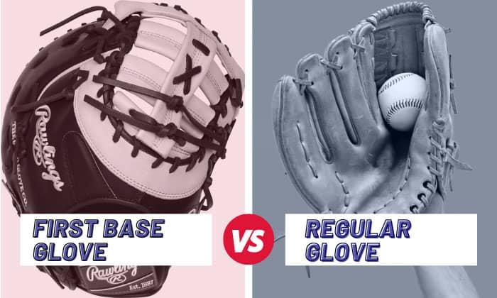 first base glove vs regular glove