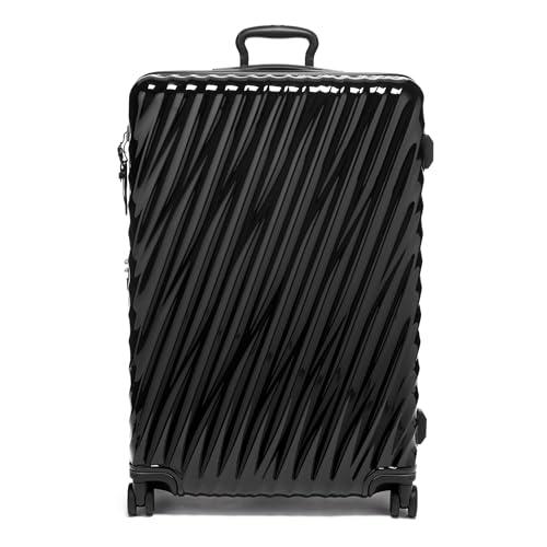 TUMI - 19 Degree Extended Trip Expandable 4-Wheeled Packing Case - Hard Side Suitcase with Spinner Wheels - Spacious International Travel Luggage with Secure Storage - Black