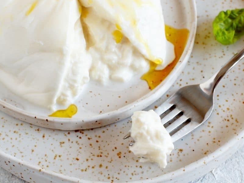 oily burrata