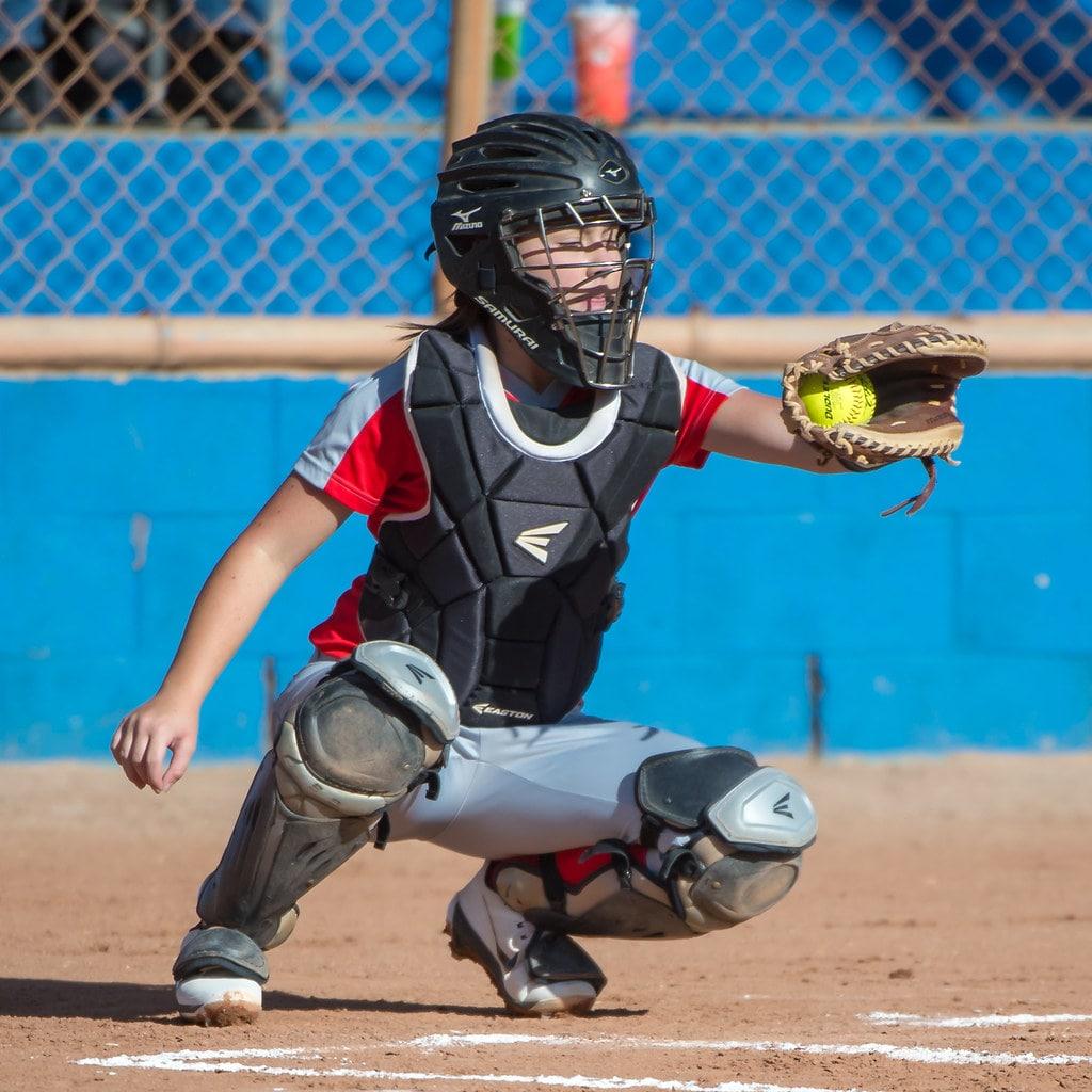 fastpitch softball catcher