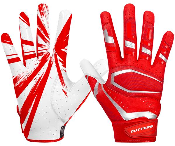 Red Cutters Rev Pro football gloves