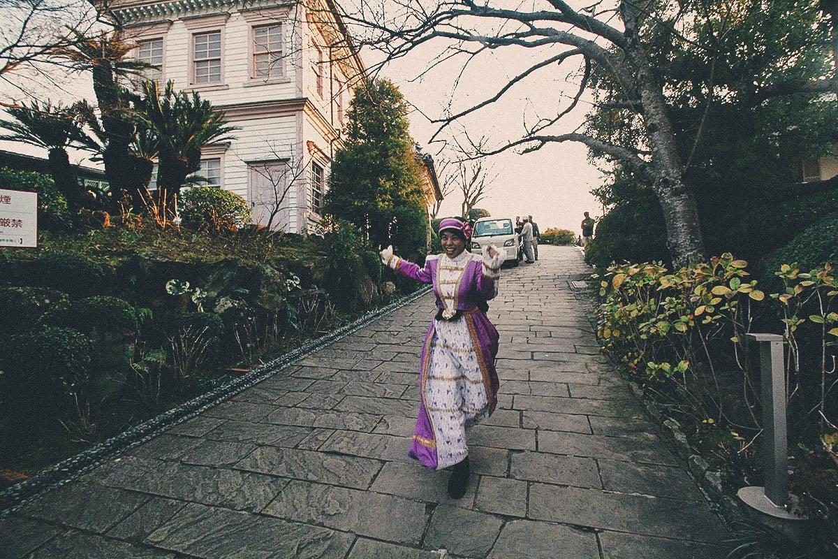 Feel Pretty, Oh So Pretty, at Glover Garden in Nagasaki, Japan