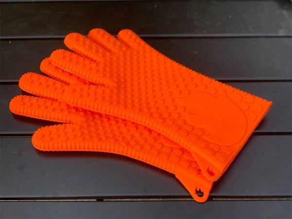 How to clean grill gloves