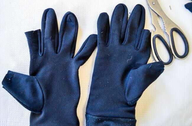 How to make fingerless running gloves