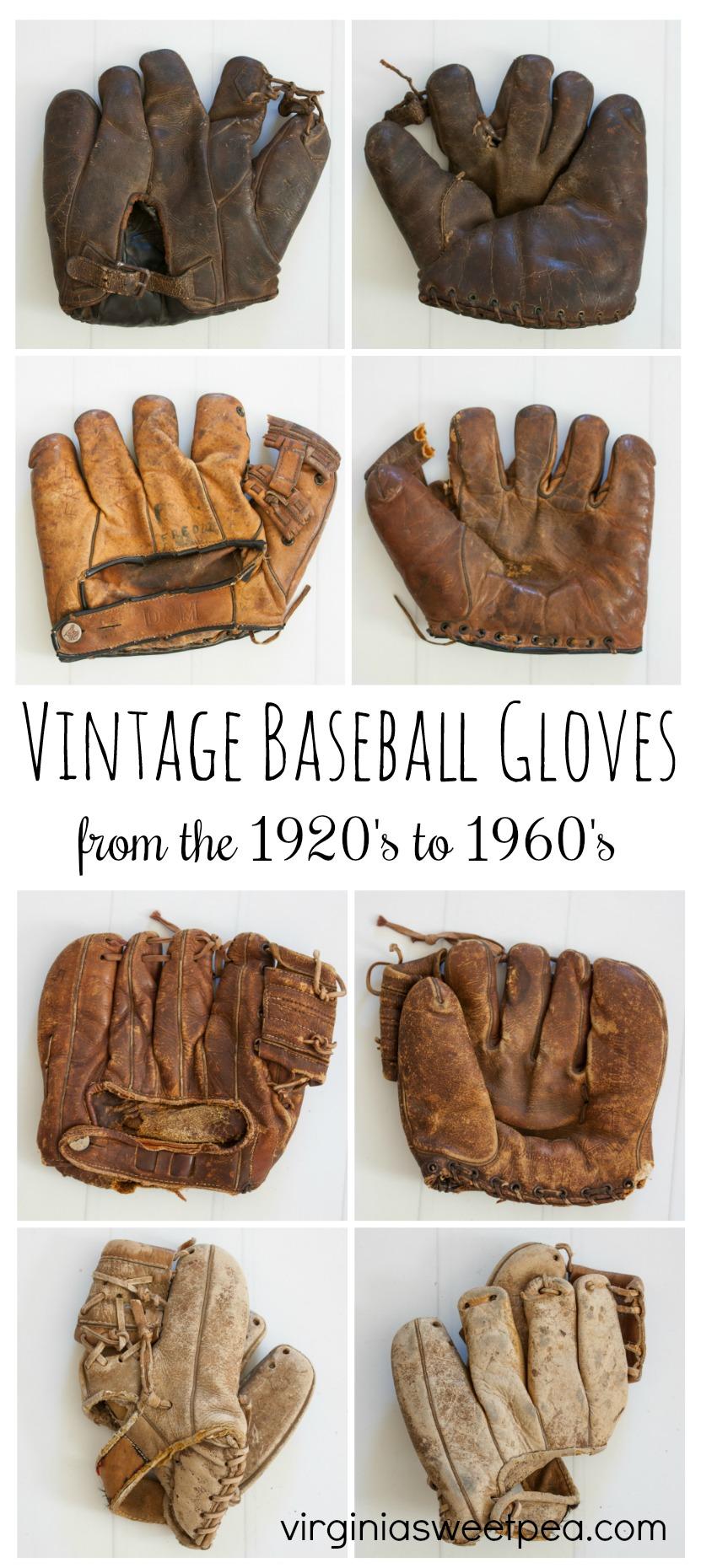 Vintage Baseball Gloves from the 1920