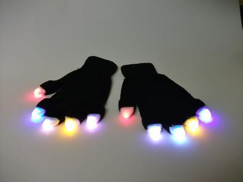 LED Rave Gloves