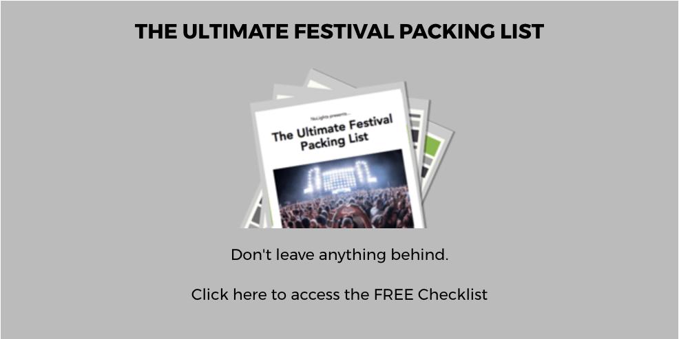 festival packing list