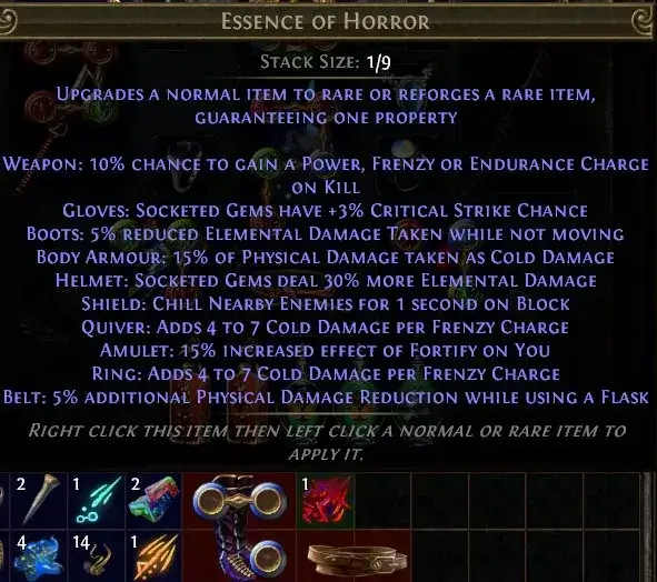 PoE 3.22: Essence of Horror