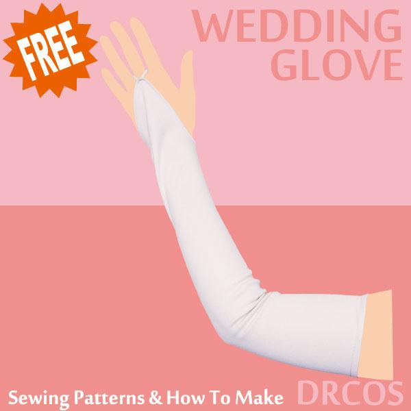Wedding glove Free sewing patterns & how to make