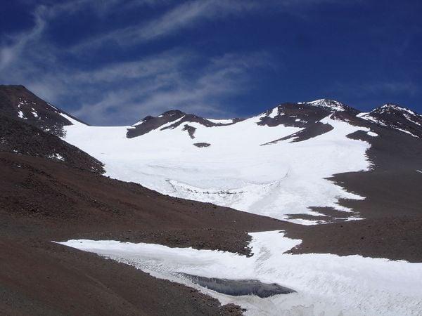 Nevado Tres Cruces or Tres Cruces Mountain, in Atacama, Chile, viewed from San Francisco pass to Catamarca province, Argentina. Photo: Getty