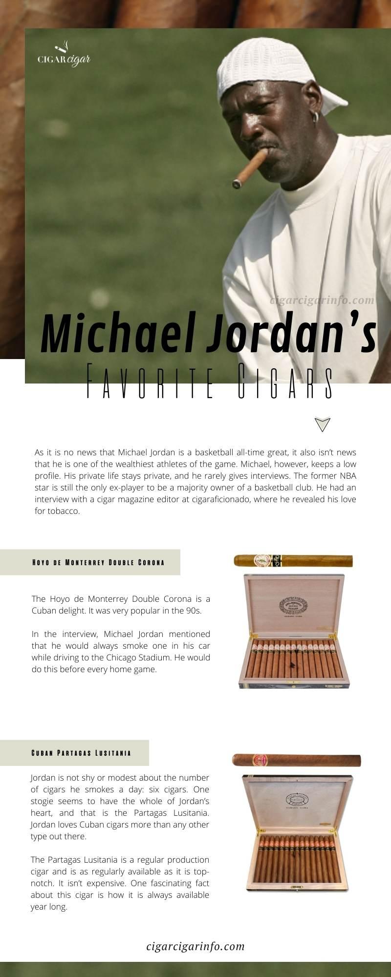 Michael Jordans Favorite Cigars - Infographic CigarCigar Info