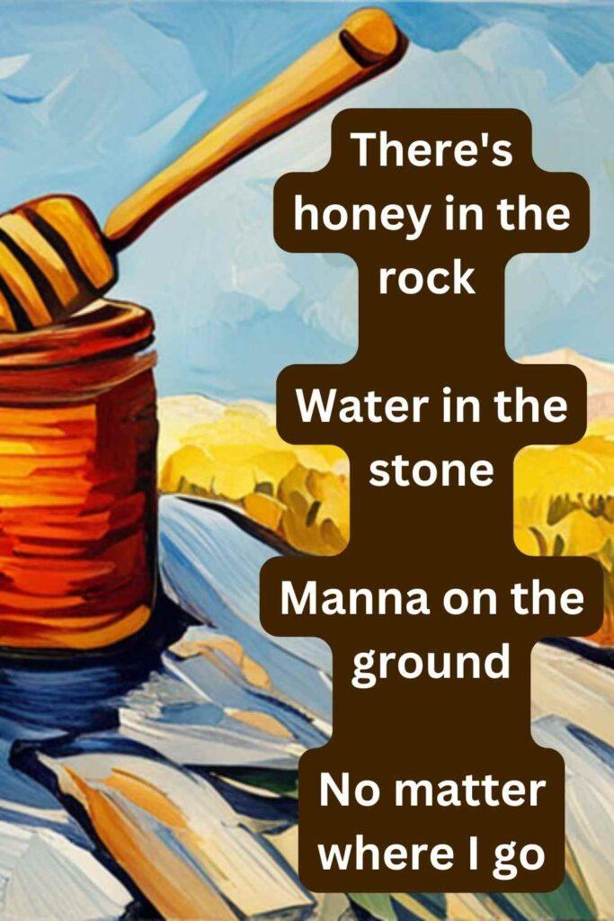 Honey in the rock song meaning and lyrics quote