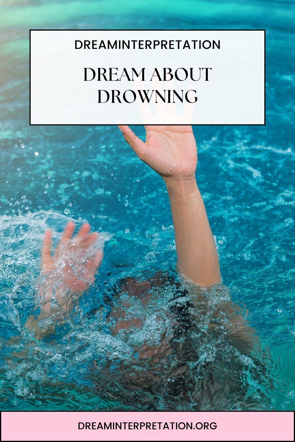Dream About Drowning pin 1