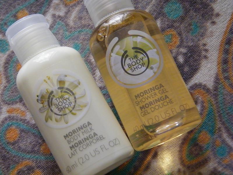 Moringa Products From The Body Shop (Tea & Nail Polish)