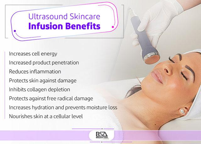Ultrasound skincare Infusion Benefits
