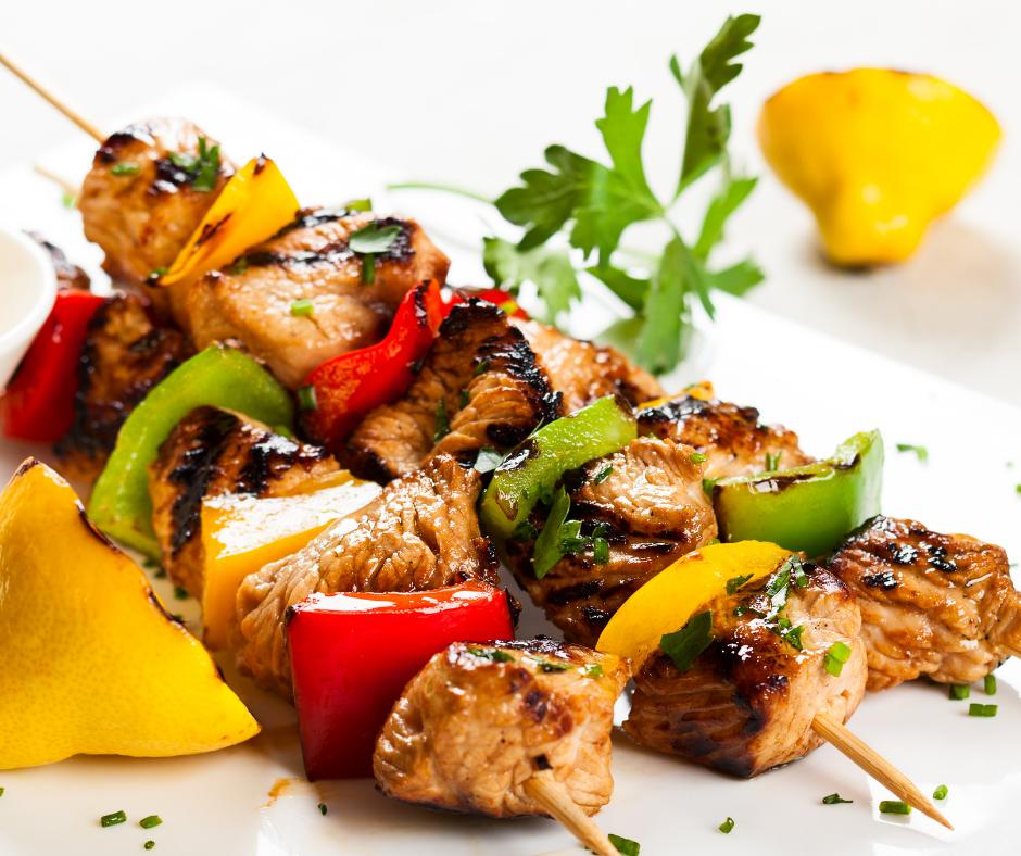 chicken kebabs