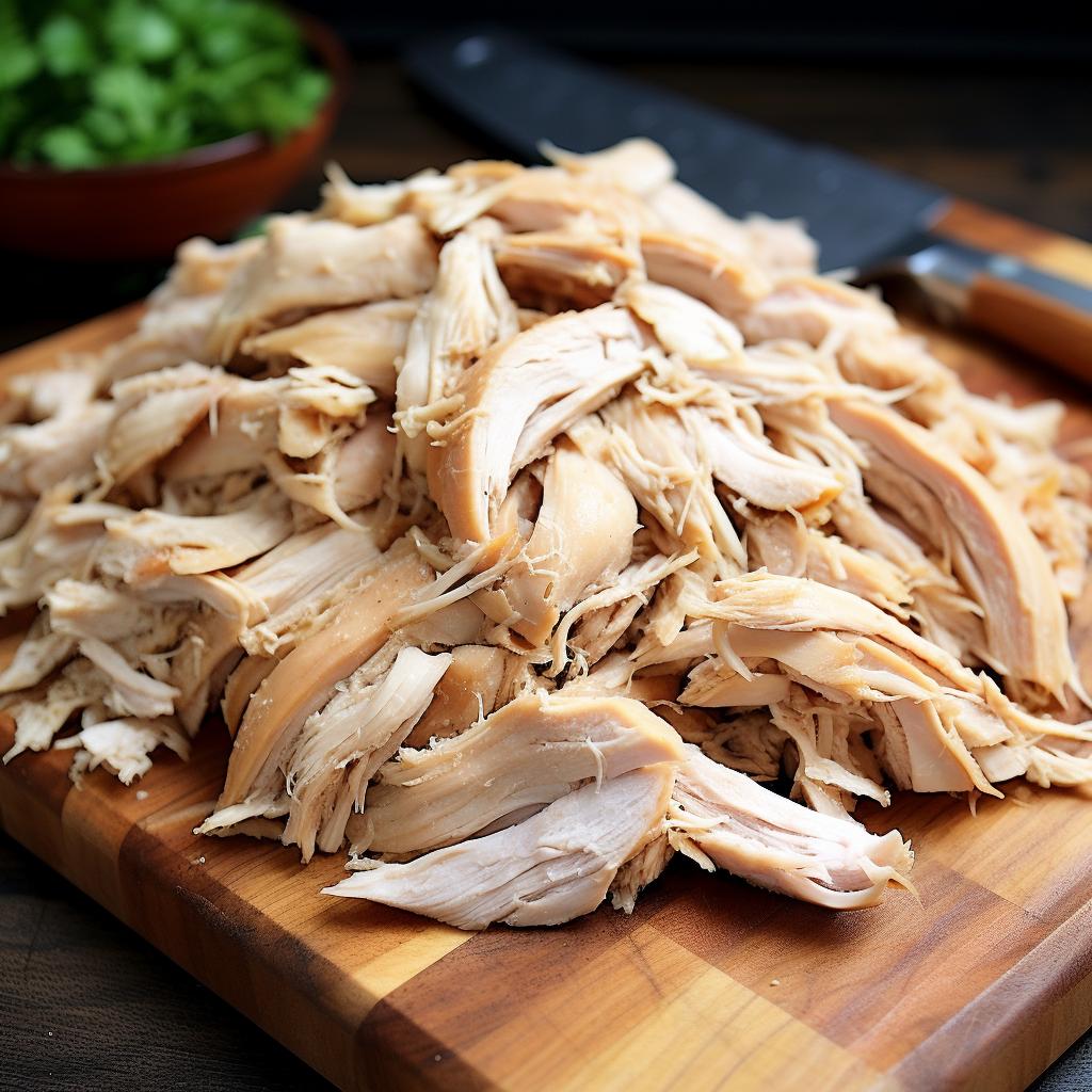 shredded chicken