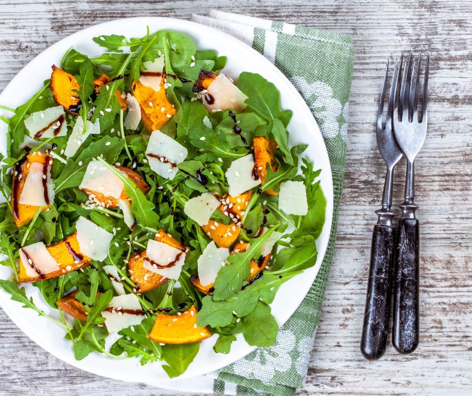 rocket parmesan salad