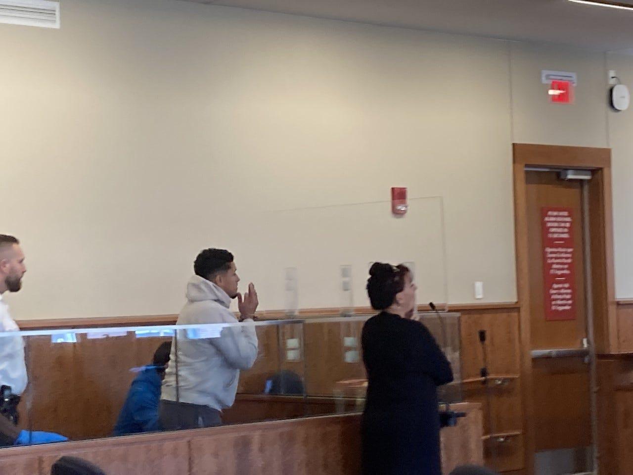Jose Pagan pleads not guilty and is ordered held on $25,000 cash bail for alleged role in Sunday