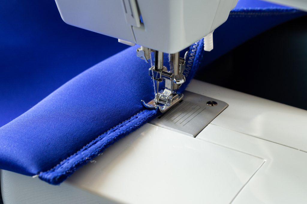 Scuba fabric sewing