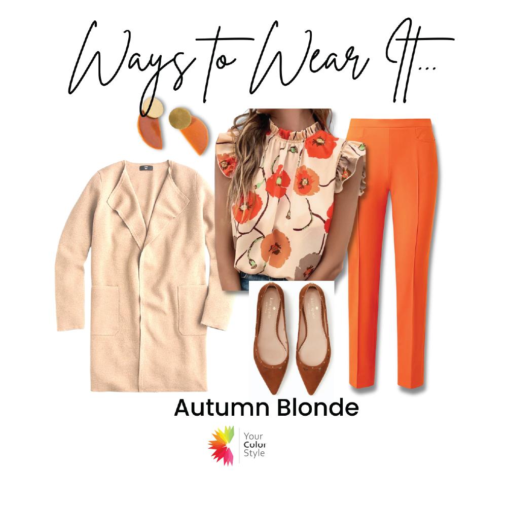 How To Wear Autumn Blonde