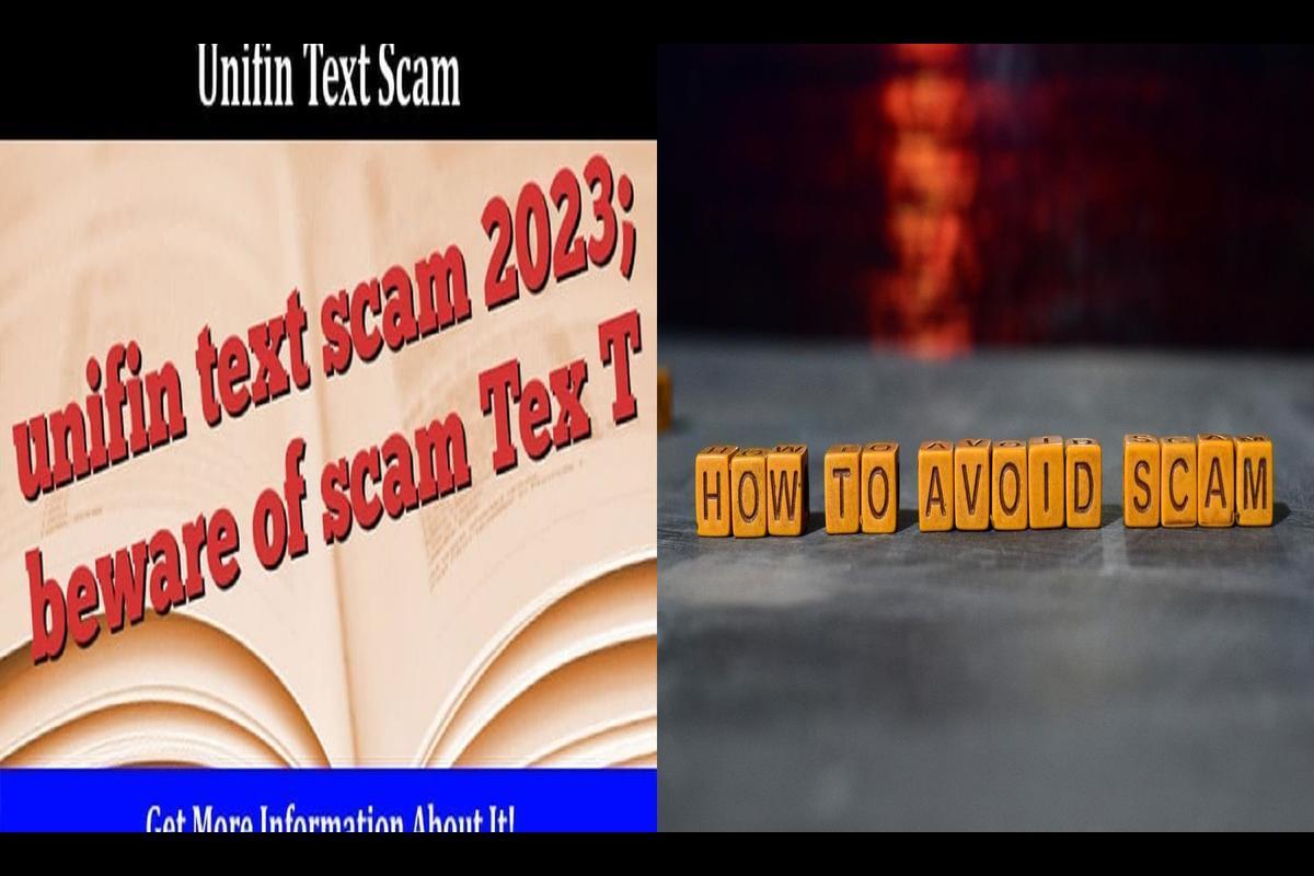 The Unifin Text Scam