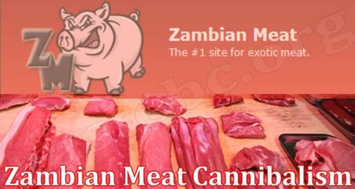 What are the controversies surrounding the Zambian meat website?