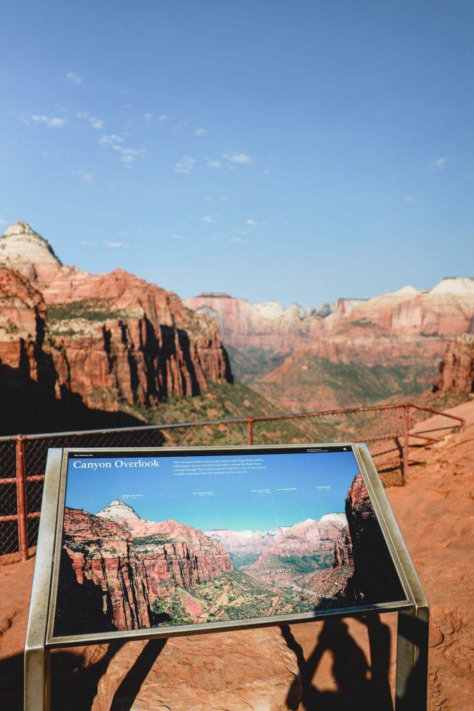 Canyon Overlook Trail in Zion National Park