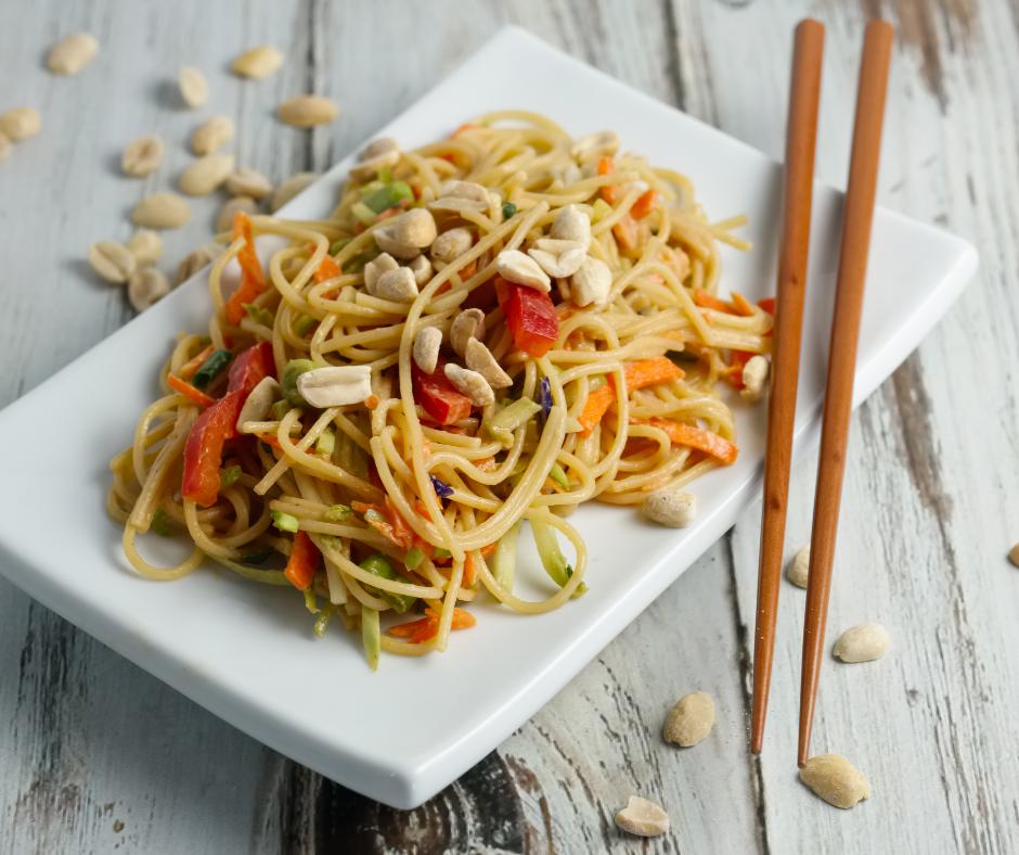 peanut pepper noodles