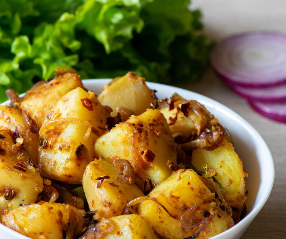 curried potato salad